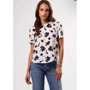 Odilia Crepe Blouse - Aix White XL